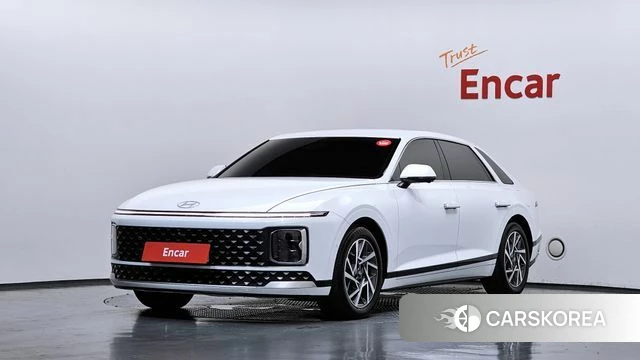 Hyundai Grandeur Hybrid (GN7) 2024 Белый из Кореи