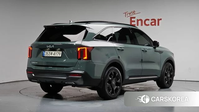 Kia The New Sorento 4th Generation 2023 Зеленый из Кореи
