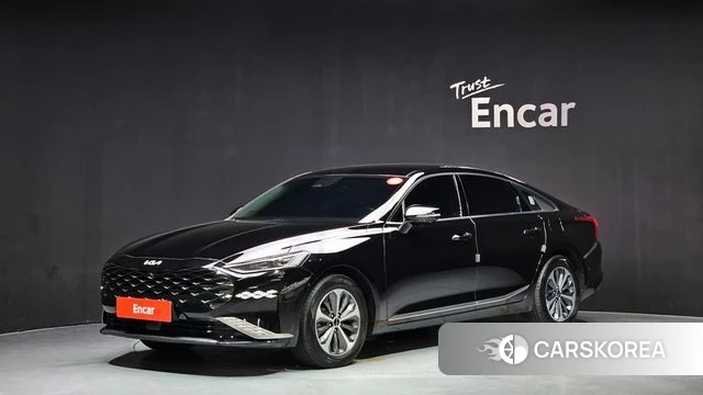 Kia K8 Hybrid 2022 Черный из Кореи