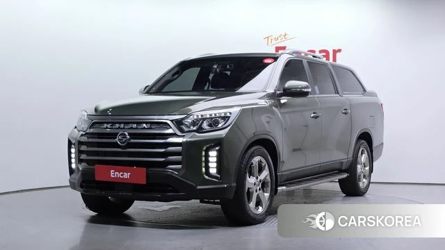 Ssangyong The New Rexton Sports Cannes 2022 Темно-зеленый из Кореи