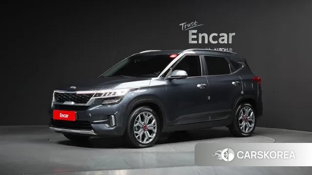 Kia Seltos 2020 Серый из Кореи