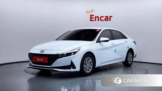 Hyundai Avante (CN7) 2020 Белый из Кореи