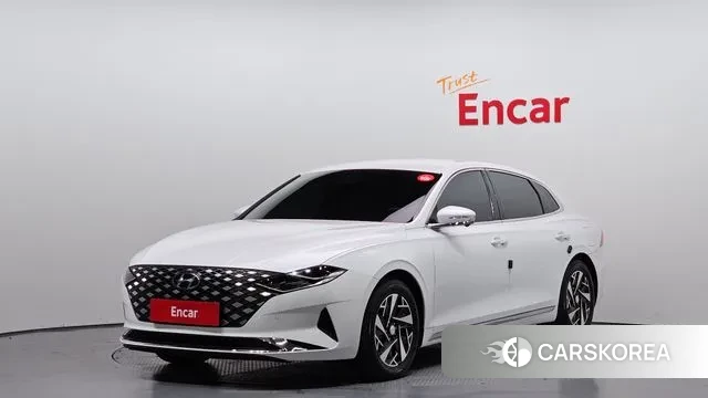 Hyundai The New Grandeur IG Hybrid 2021 Белый из Кореи