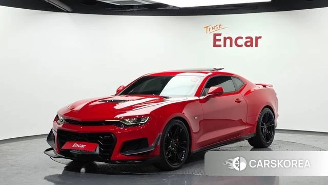 Chevrolet (GM Daewoo) The New Camaro 2021 Красный из Кореи
