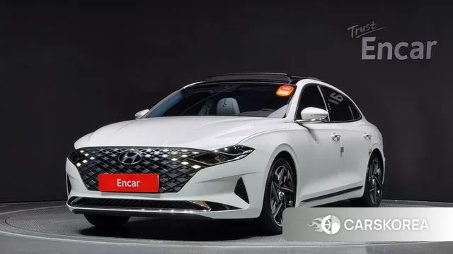 Hyundai The New Grandeur IG 2020 Белый из Кореи