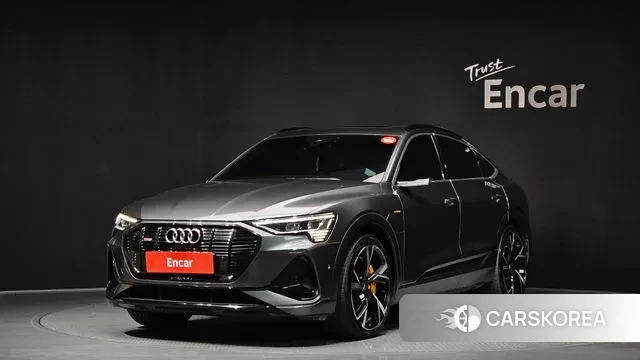 Audi e-Tron 2021 Серый из Кореи
