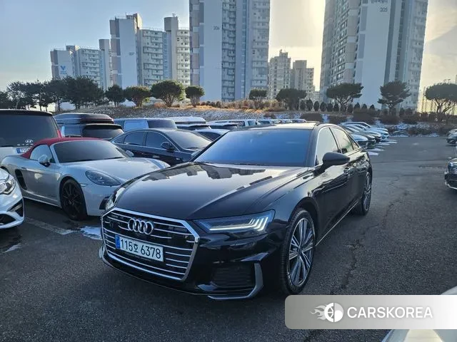 Audi A6 (C8) 2023 Черный из Кореи