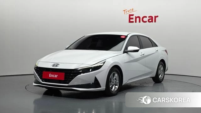 Hyundai Avante (CN7) 2020 Белый из Кореи