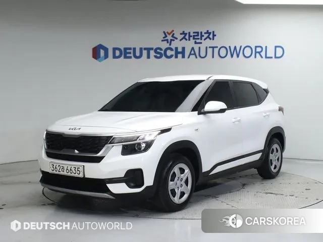 Kia Seltos 2021 Белый из Кореи