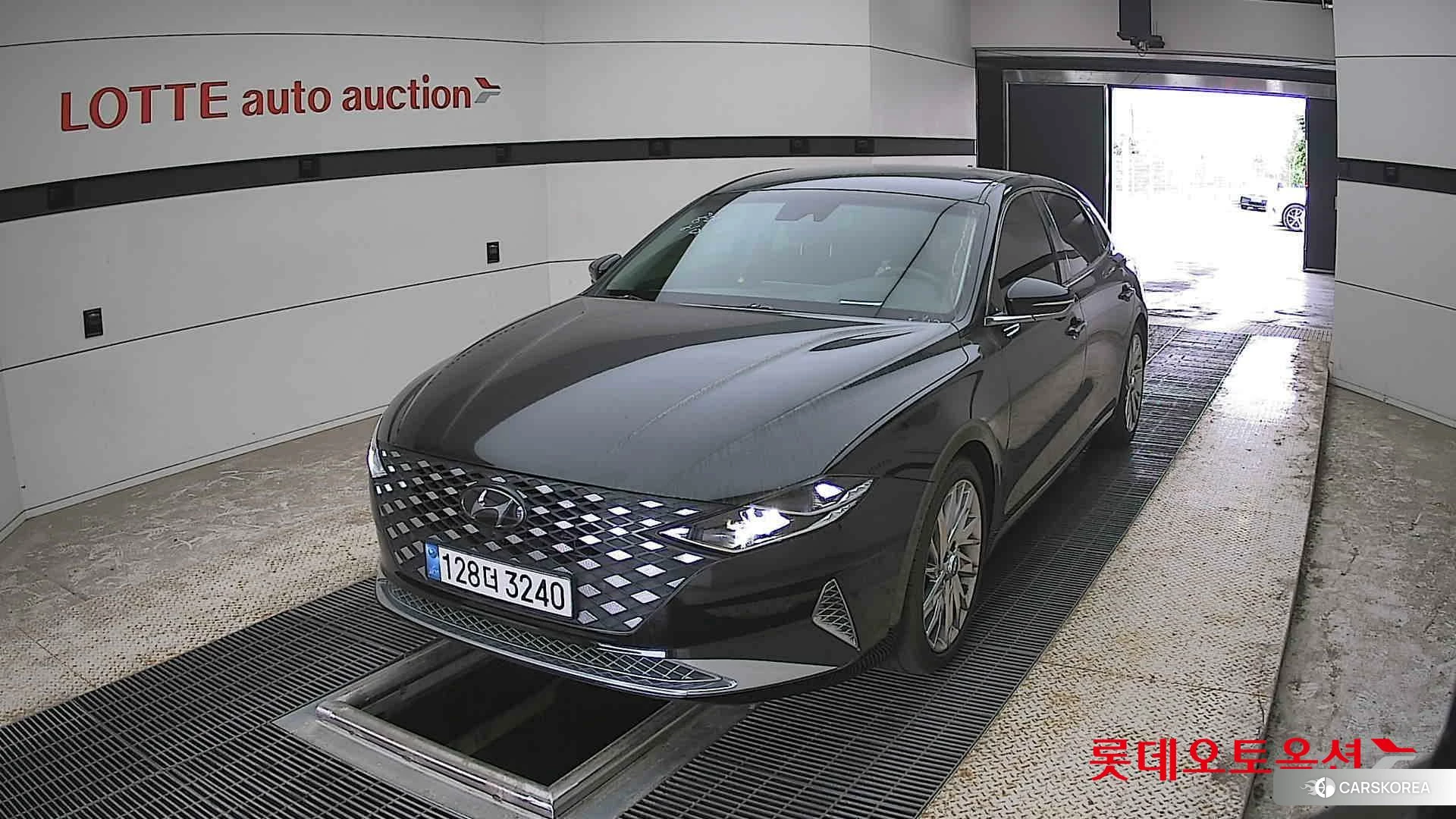 Hyundai Grandeur 2022 Черный из Кореи