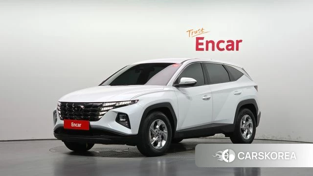 Hyundai Tucson (NX4) 2021 Белый из Кореи