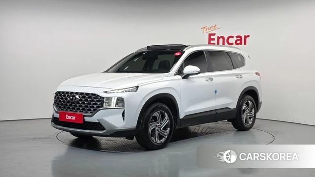 Hyundai The New Santa Fe 2023 Белый из Кореи
