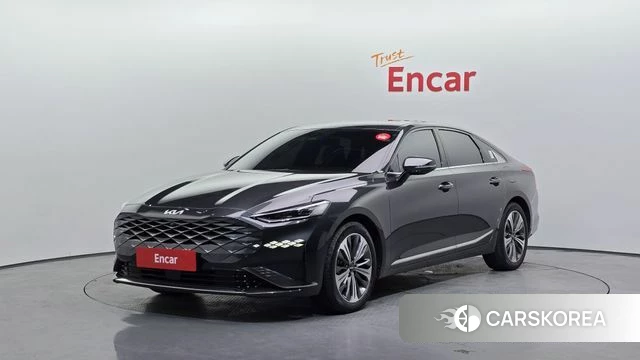 Kia K8 Hybrid 2022 Серый из Кореи