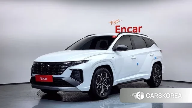 Hyundai Tucson (NX4) 2021 Белый из Кореи