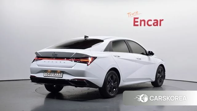 Hyundai Avante (CN7) 2020 Белый из Кореи