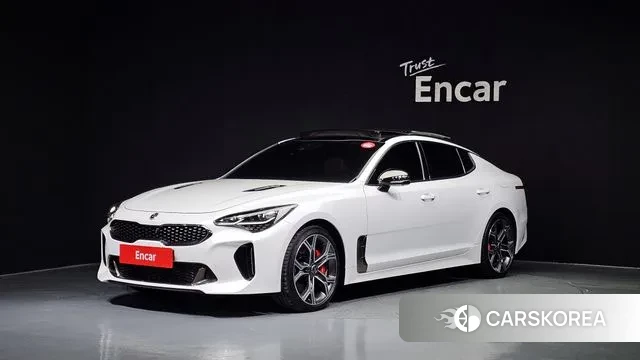 Kia Stinger 2018 Белый из Кореи