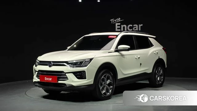 Ssangyong Beautiful Korando 2022 Белый из Кореи