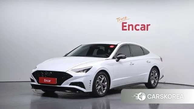 Hyundai Sonata (DN8) 2021 Белый из Кореи