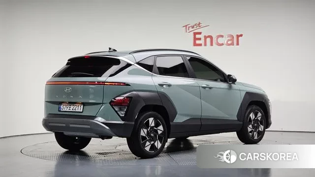 Hyundai Kona (SX2) 2024 Синий нефрит из Кореи