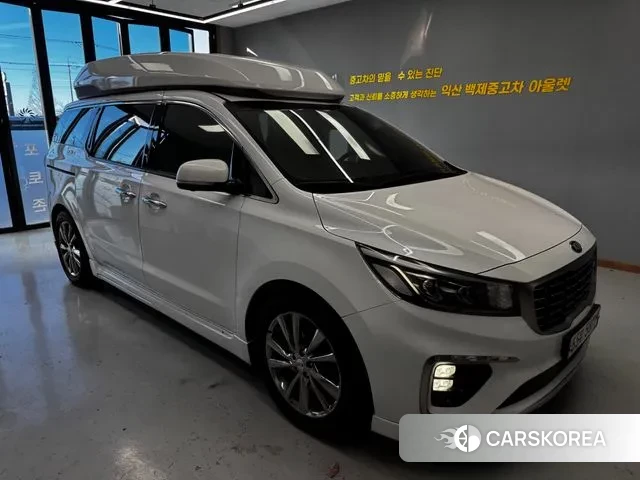 Kia The New Carnival 2018 Белый из Кореи