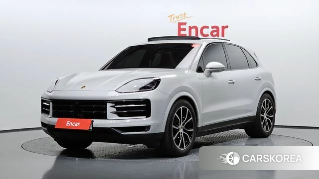 Porsche Cayenne (PO536) 2024 Серебристо-серый из Кореи