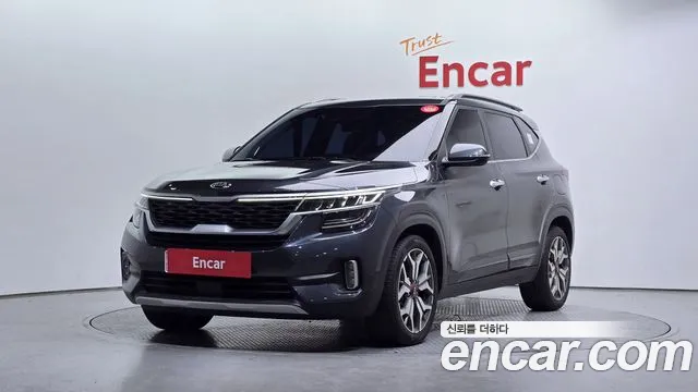 Kia Seltos 2019 Серый из Кореи