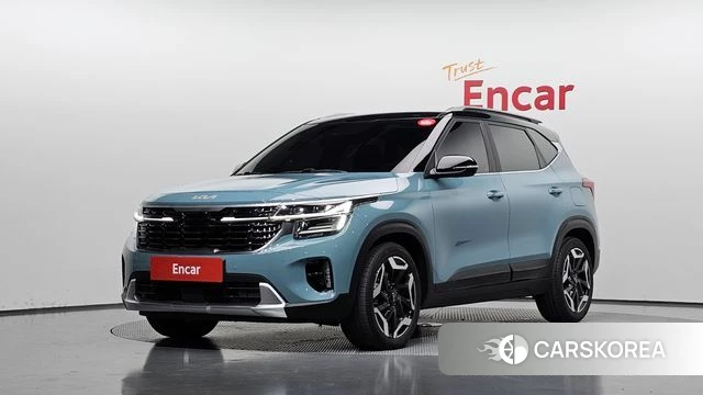 Kia The New Seltos 2023 Светло-серебряный цвет из Кореи