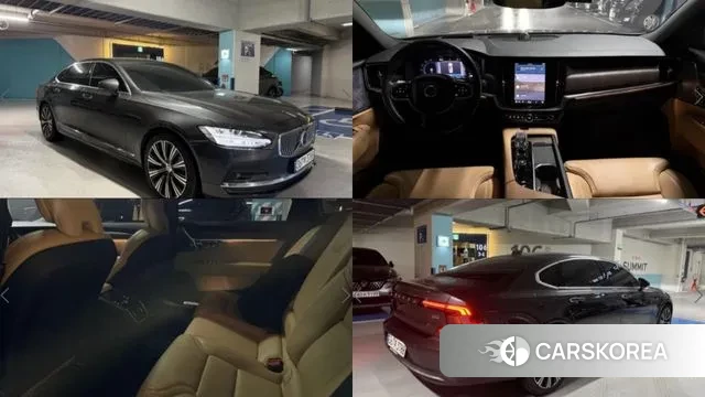 Volvo S90 2021 Серый из Кореи