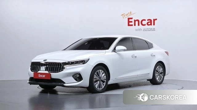 Kia K7 Premier Hybrid 2021 Белый из Кореи