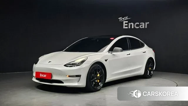 Tesla Model 3 2020 Белый из Кореи