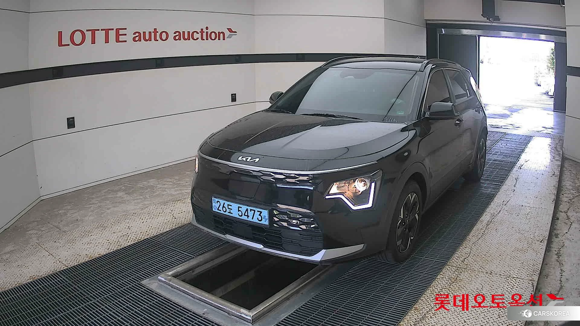 Kia Niro EV 2023 Черный из Кореи
