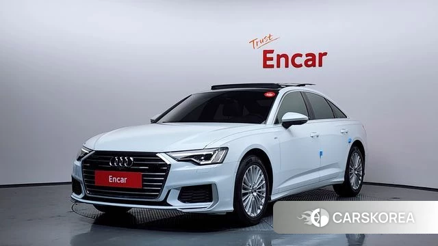 Audi A6 (C8) 2020 Белый из Кореи