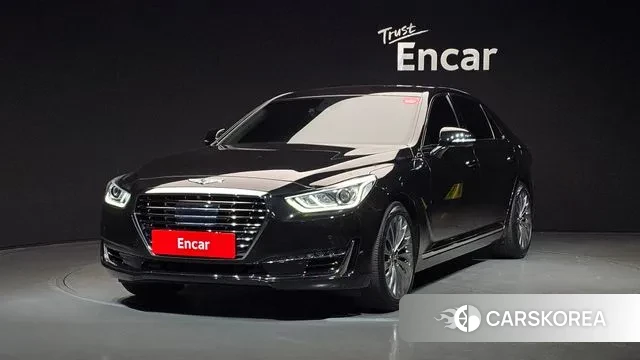 Genesis EQ900 2018 Черный из Кореи