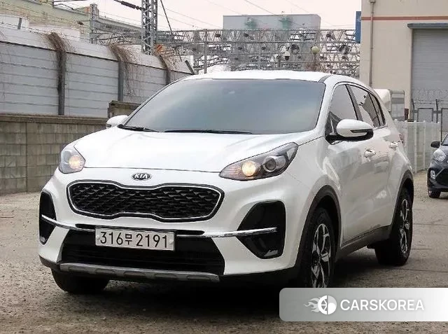 Kia Sportage The Bold 2020 Белый из Кореи