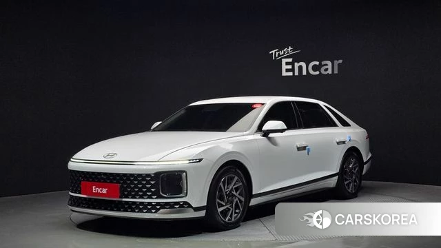 Hyundai Grandeur Hybrid (GN7) 2023 Белый из Кореи