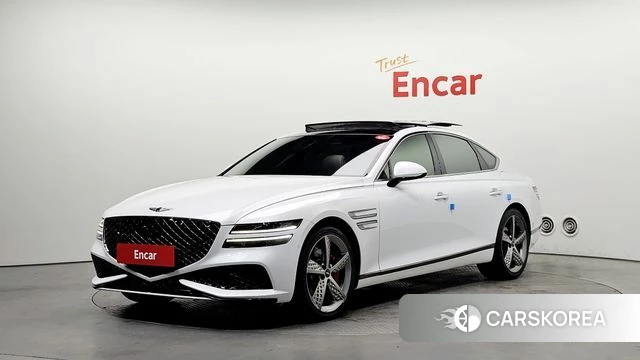 Genesis G80 (RG3) 2022 Белый из Кореи