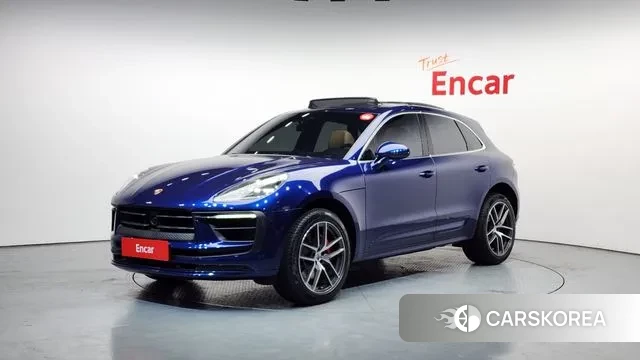 Porsche Macan 2022 Синий из Кореи