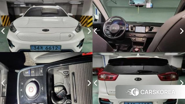 Kia Niro EV 2019 Белый из Кореи