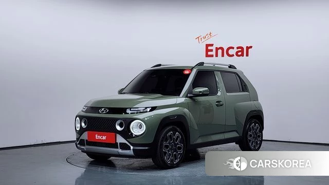 Hyundai Casper 2021 Темно-зеленый из Кореи