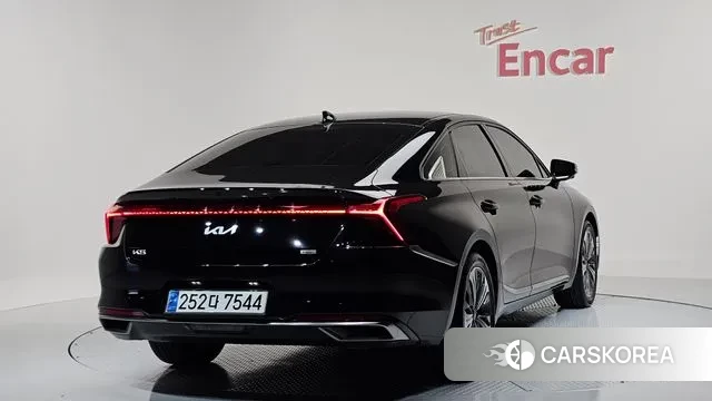 Kia K8 Hybrid 2022 Черный из Кореи
