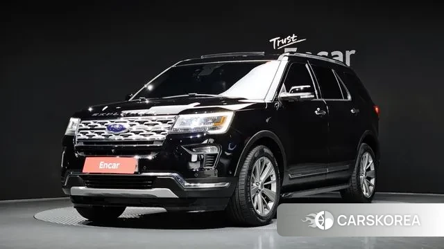 Ford Explorer 2018 Черный из Кореи