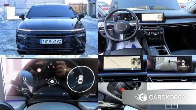 Hyundai Sonata D Edge Hybrid (DN8) 2025 Черный из Кореи