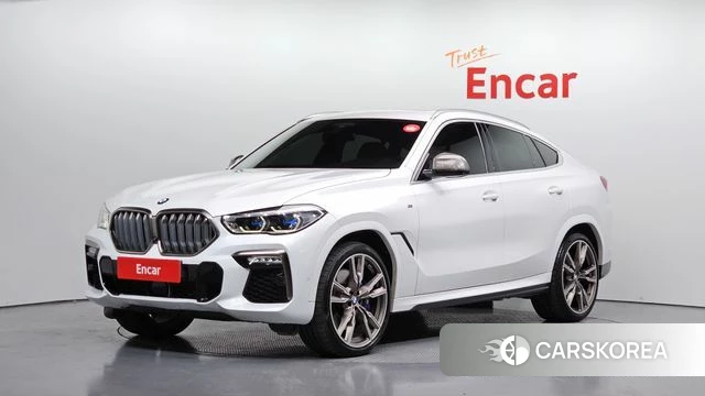 BMW X6 (G06) 2021 Белый из Кореи