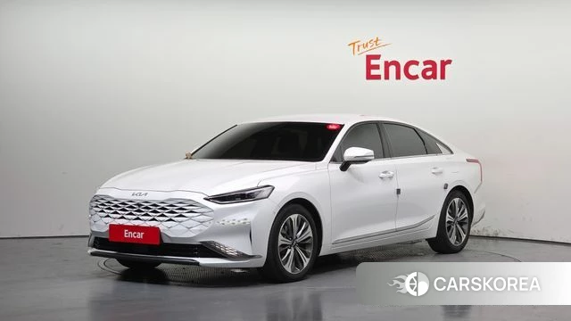 Kia K8 Hybrid 2022 Белый из Кореи