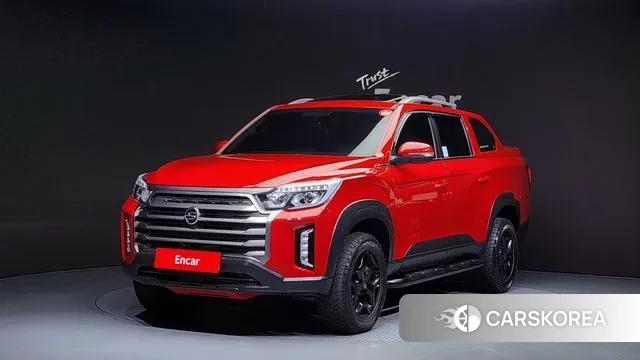 Ssangyong The New Rexton Sport 2021 Красный из Кореи