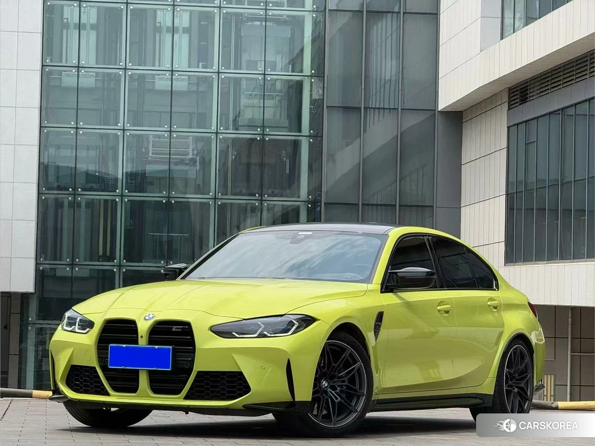 BMW M3 2021 Желтый из Китая