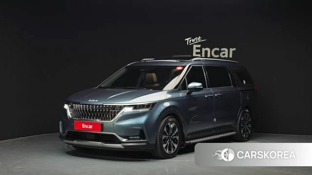 Kia Carnival 4th generation 2023 Синий из Кореи