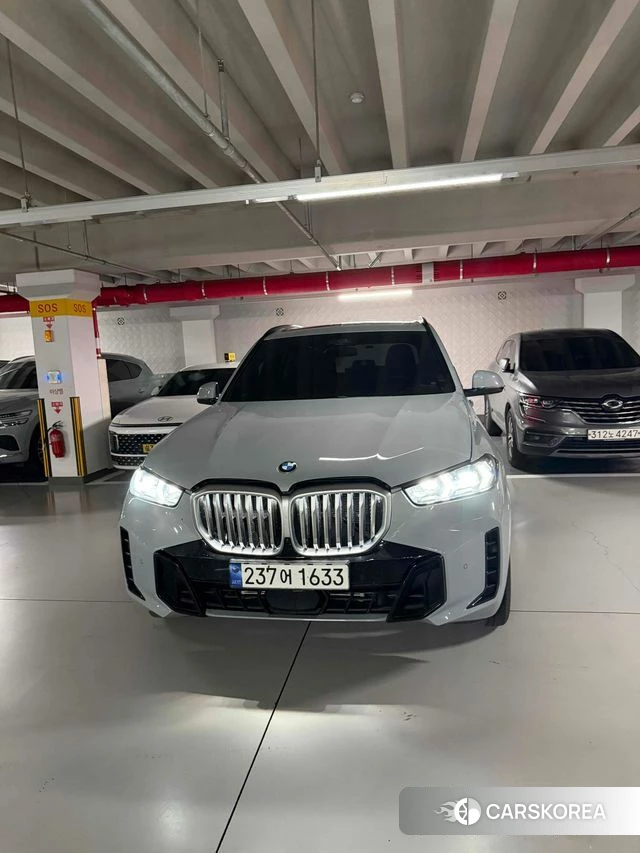 BMW X5 (G05) 2024 Серебристо-серый из Кореи