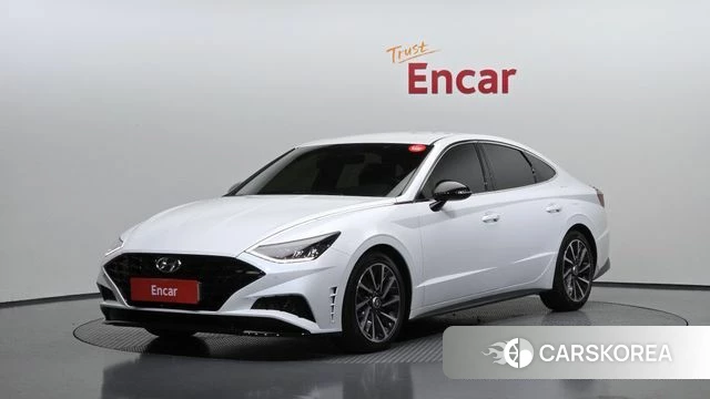 Hyundai Sonata (DN8) 2022 Белый из Кореи