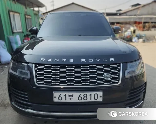 Land Rover Range Rover 4th Generation 2018 Черный из Кореи